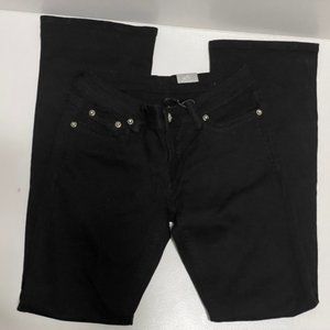 Clash Black stretch denim low rise Jeans 7
